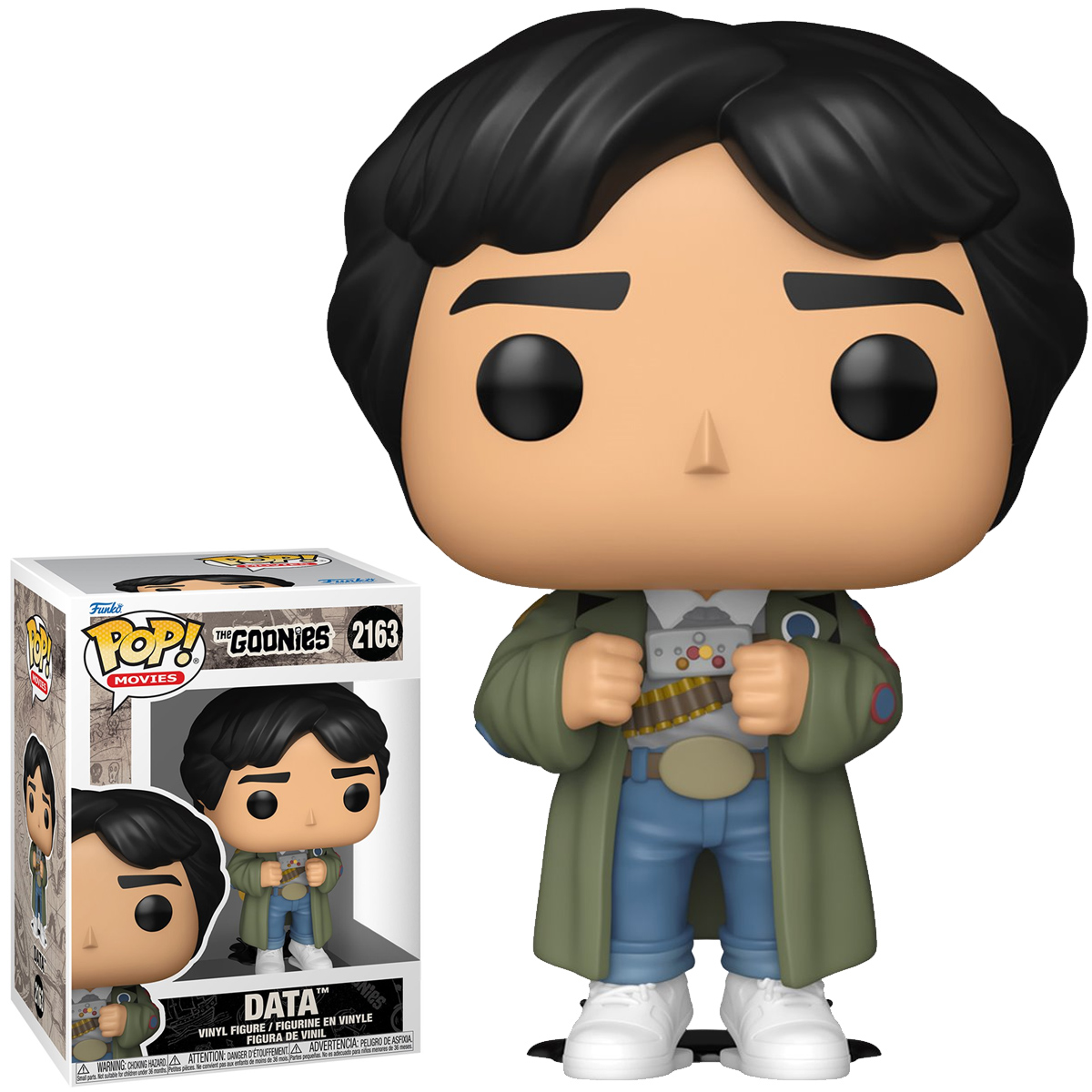 Bonecos Pop! Os Goonies: Willy Caolho, Mama Fratelli, Data, Chunk e Mickey