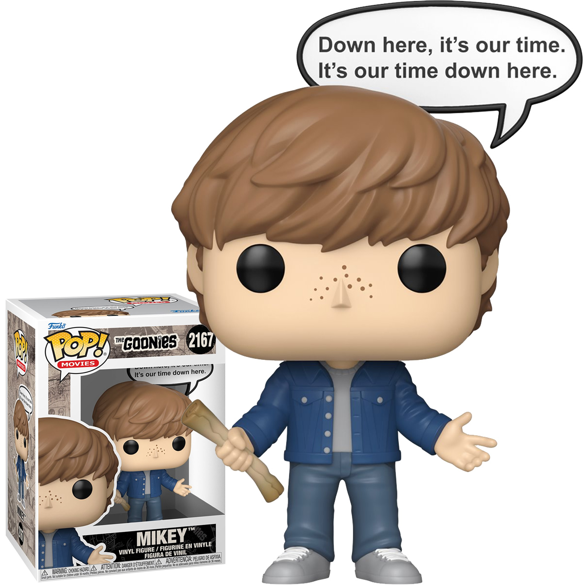 Bonecos Pop! Os Goonies: Willy Caolho, Mama Fratelli, Data, Chunk e Mickey