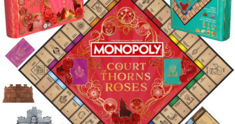 Jogo Monopoly do Livro Corte de Espinhos e Rosas de Sarah J. Maas