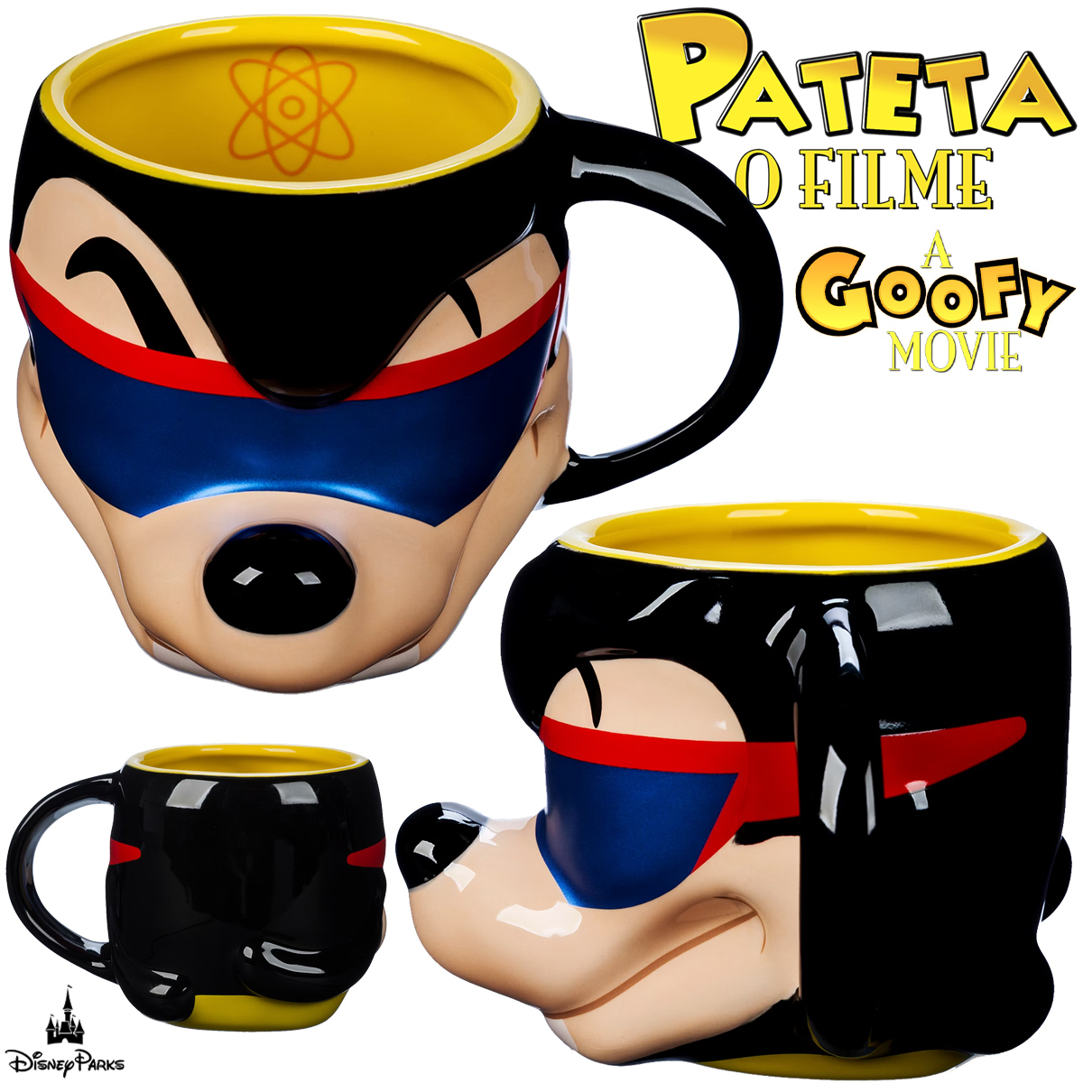 Caneca 3D Max como Powerline em Pateta: O Filme (A Goofy Movie)