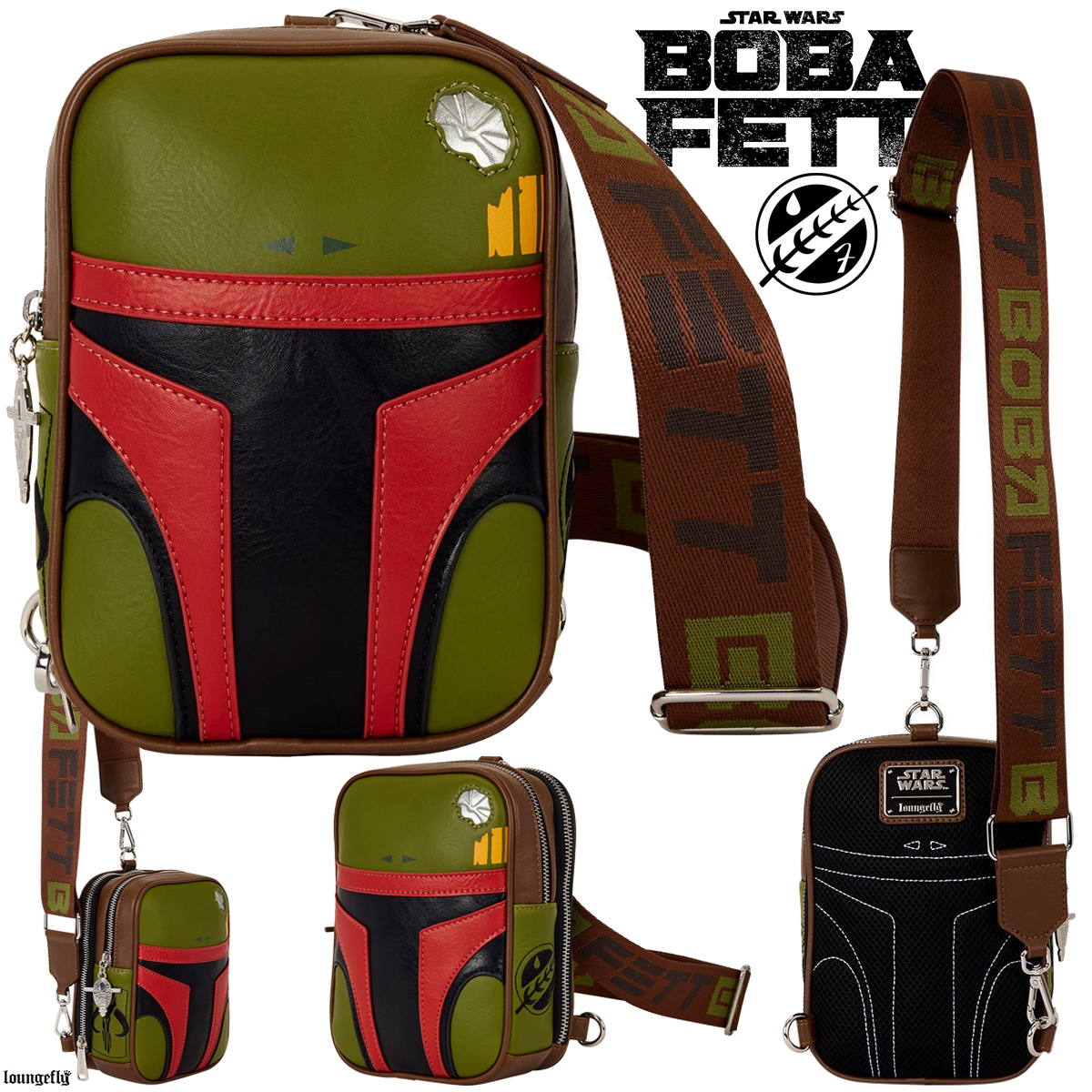 Bolsa Tiracolo Star Wars Boba Fett
