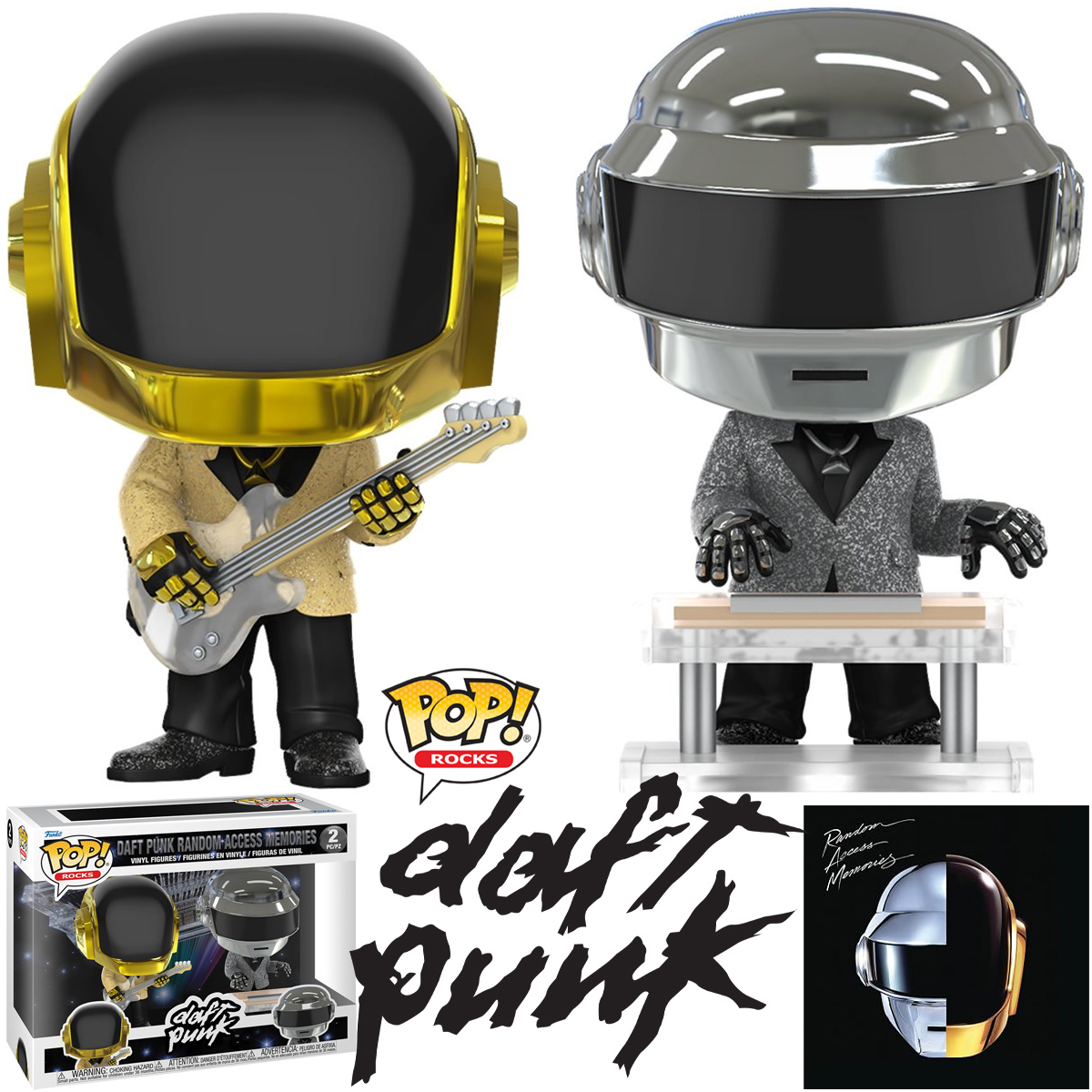 Bonecos Pop! Rocks: Daft Punk “Random Access Memories”