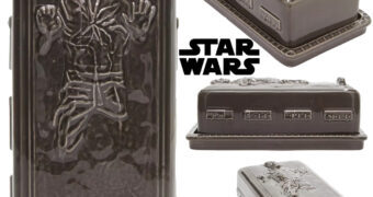Manteigueira Star Wars com Han Solo na Carbonita