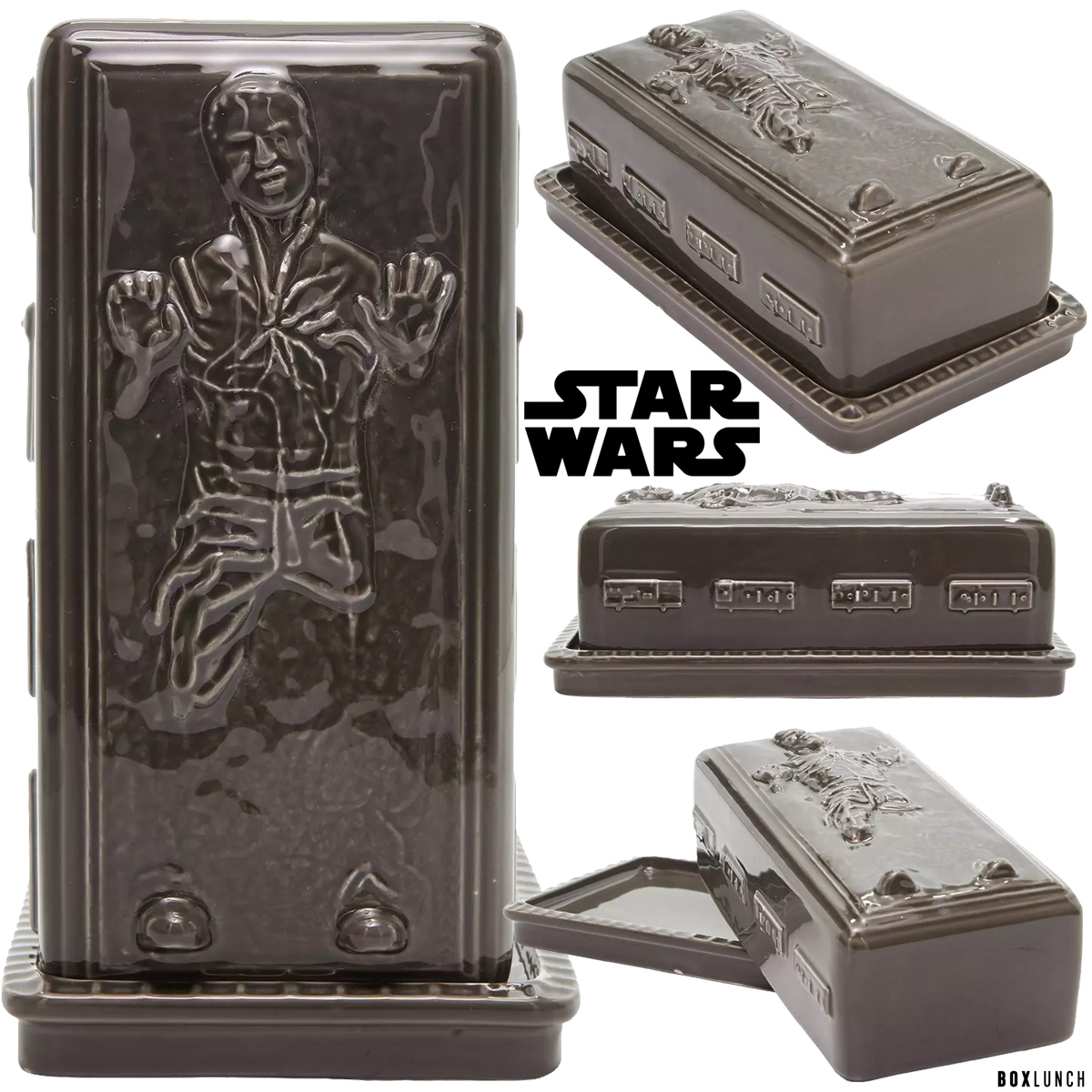 Manteigueira Star Wars com Han Solo na Carbonita