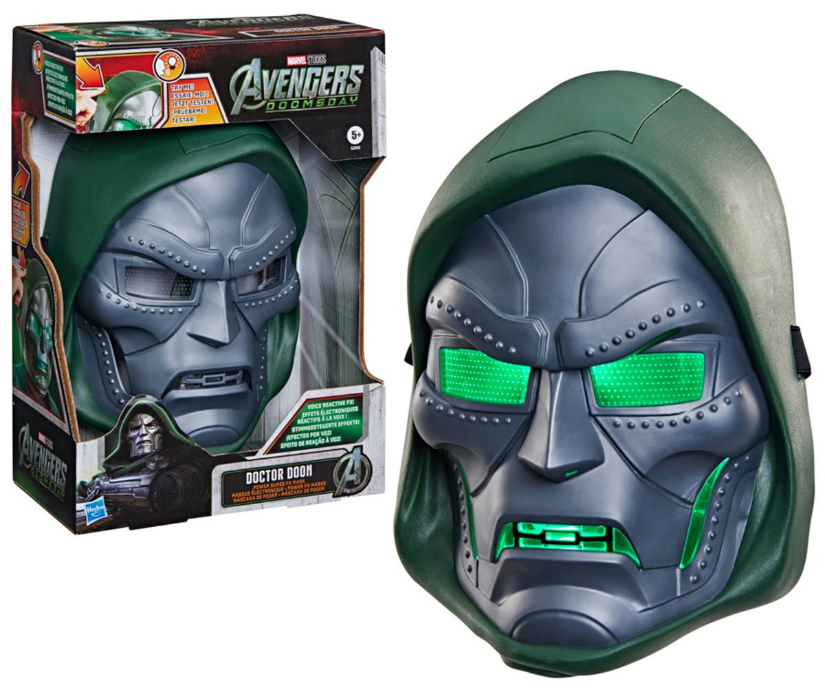 Máscara Eletrônica Doutor Destino (Power Surge FX) Avengers Doomsday