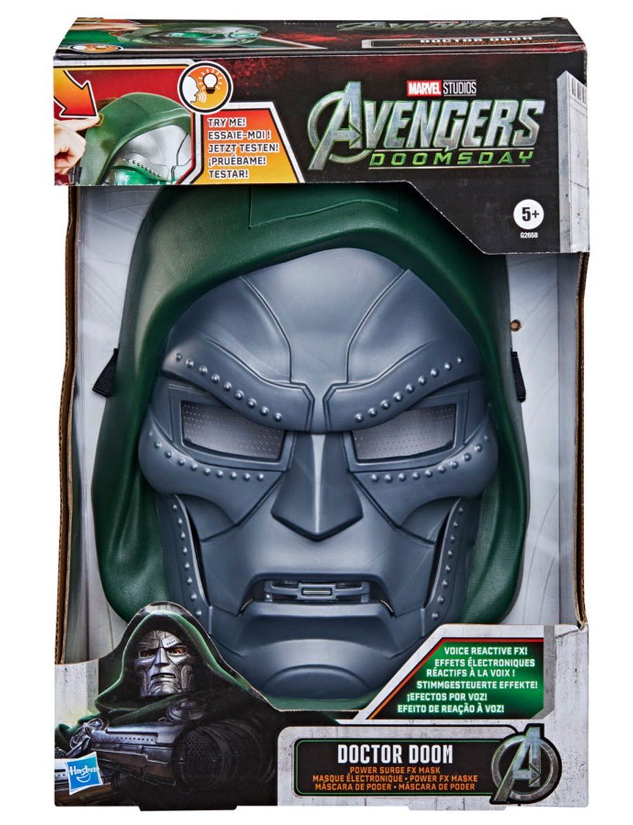 Máscara Eletrônica Doutor Destino (Power Surge FX) Avengers Doomsday