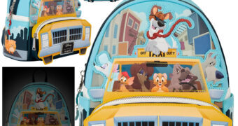 Mini-Mochila Disney do Filme Oliver e Seus Companheiros de 1988