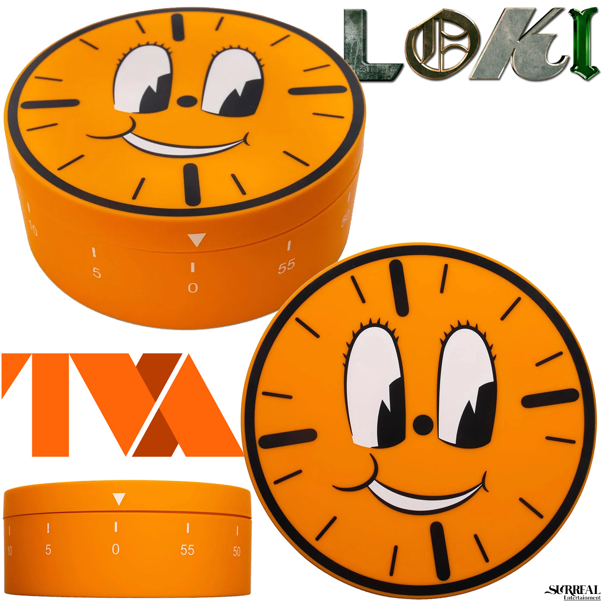 Temporizador de Cozinha IA Miss Minutes da Série Loki (Timer)