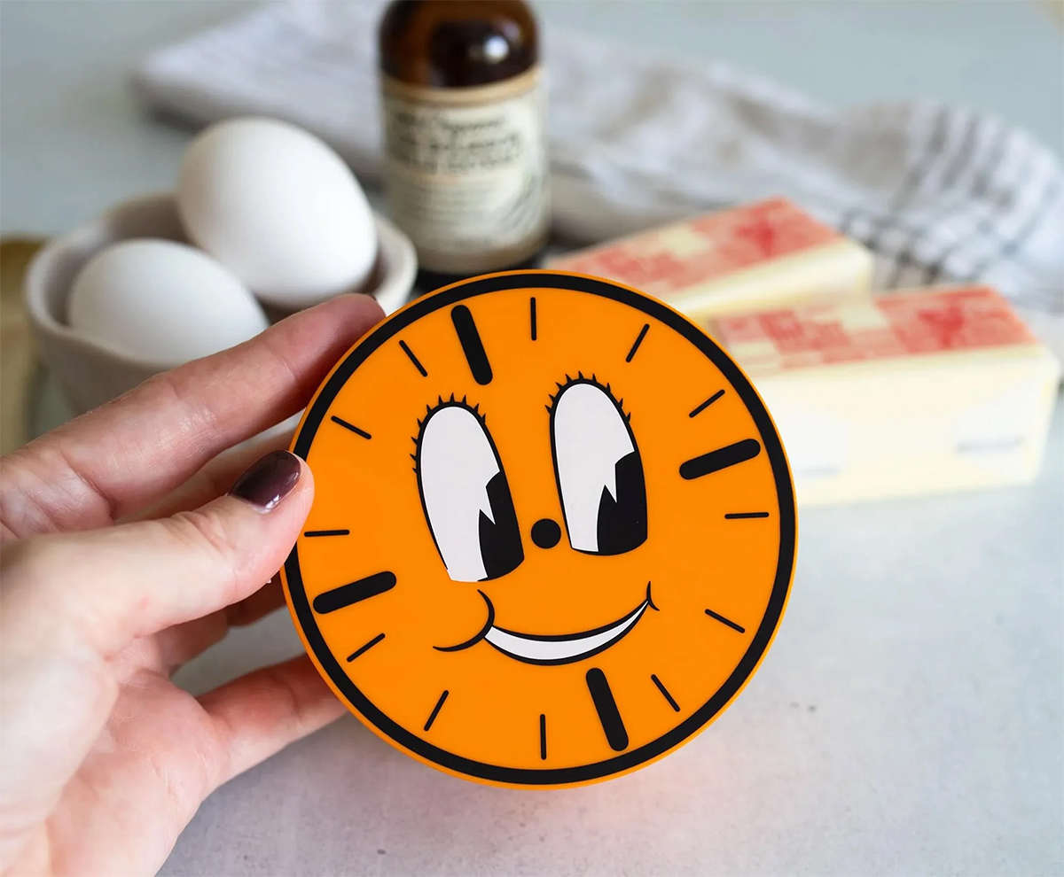 Temporizador de Cozinha IA Miss Minutes da Série Loki (Timer)
