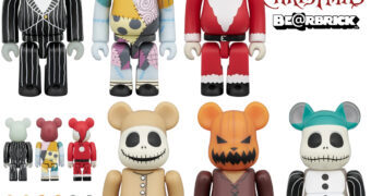 Bonecos Be@rbricks Chase O Estranho Mundo de Jack (Blind Box)