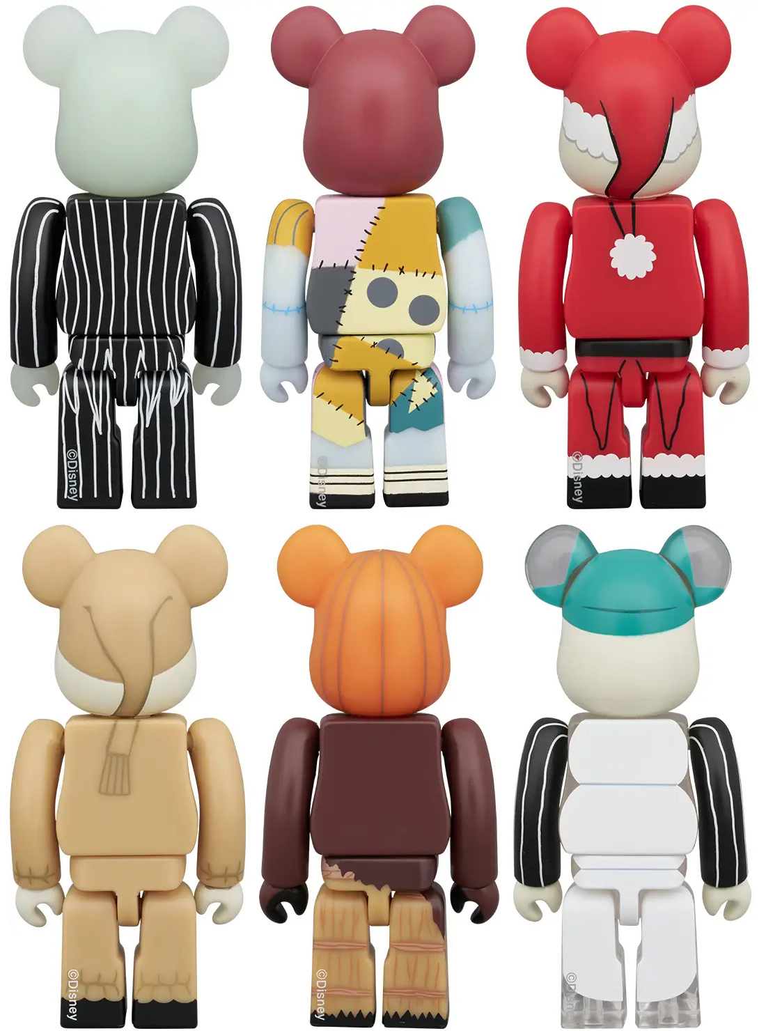 Bonecos Be@rbricks Chase O Estranho Mundo de Jack (Blind Box)