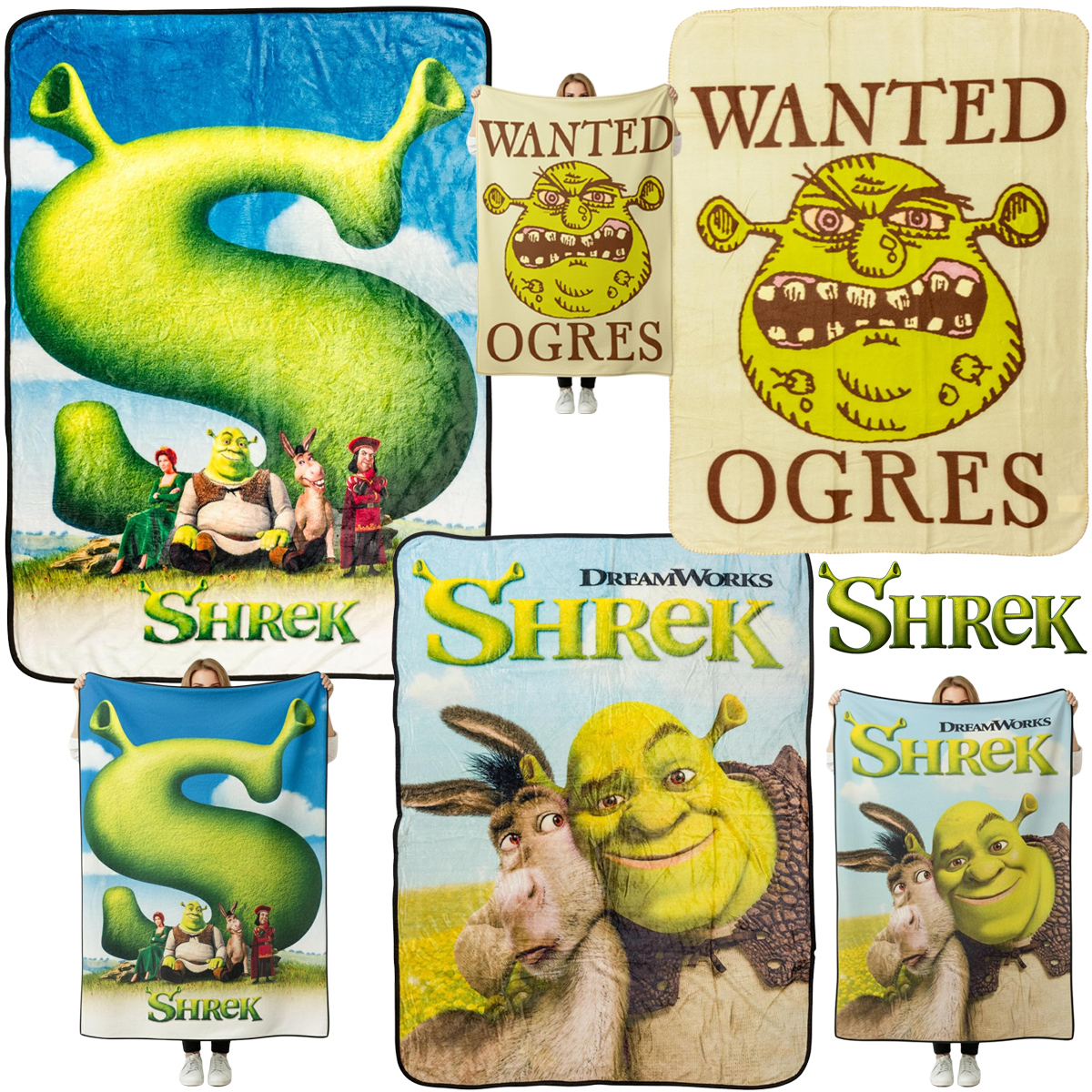 Cobertores de Lance do Ogro Shrek