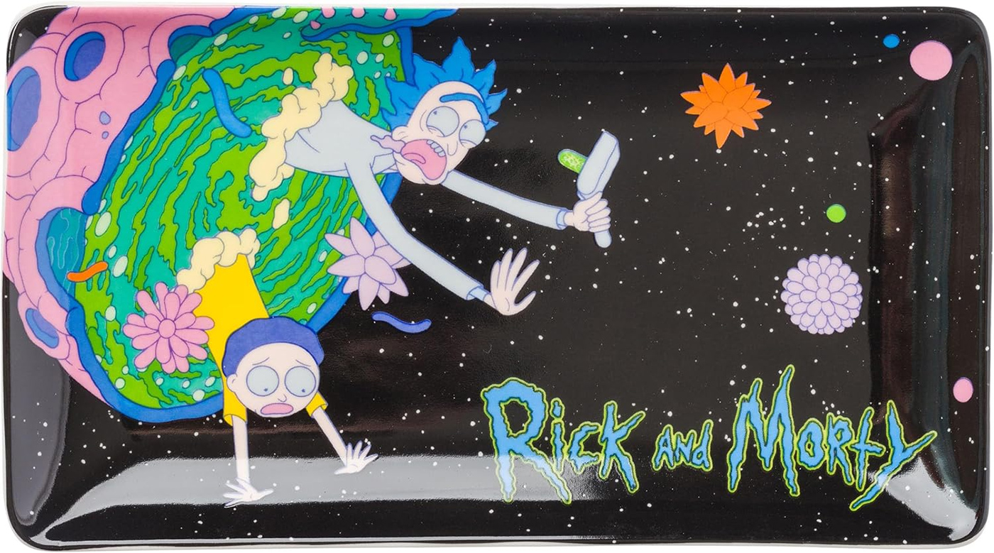 Conjunto de Sushi Rick and Morty com Portal Interdimensional