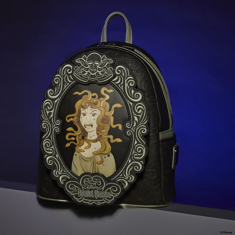 Mini-Mochila Medusa da Mansão Mal-Assombrada dos Parques Disney (The Haunted Mansion)