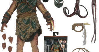 Action Figure Ultimate Dek (Armadura Osso de Bisão) de Predador: Terras Selvagens (Neca)