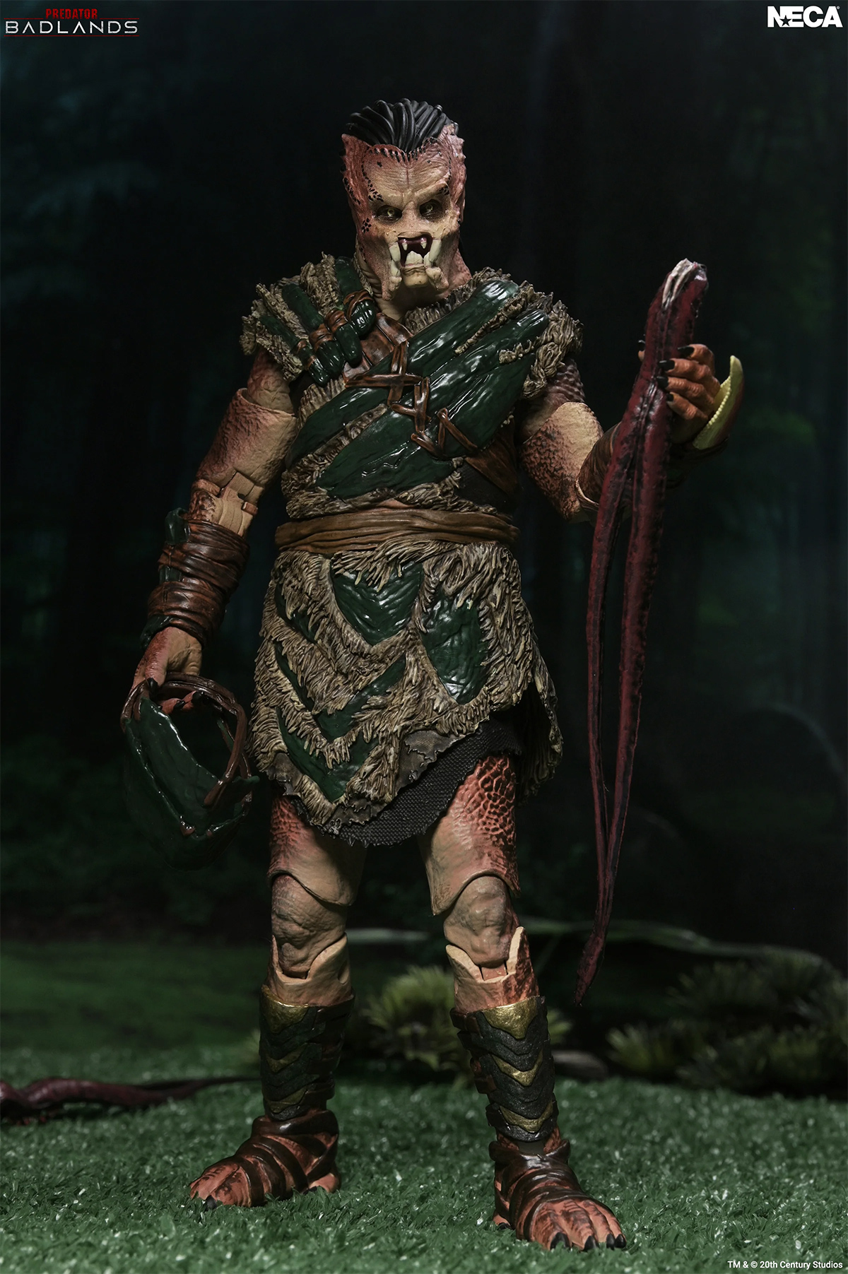 Action Figure Ultimate Dek (Dek (Armadura Osso de Bisão) de Predador: Terras Selvagens