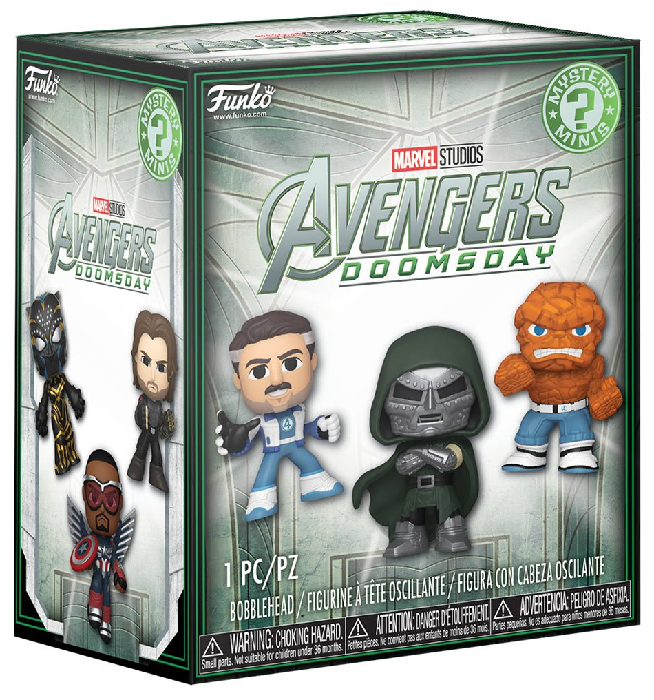 Vingadores: Doutor Destino (Avengers: Doomsday) Funko Mystery Minis (Blind-Box)