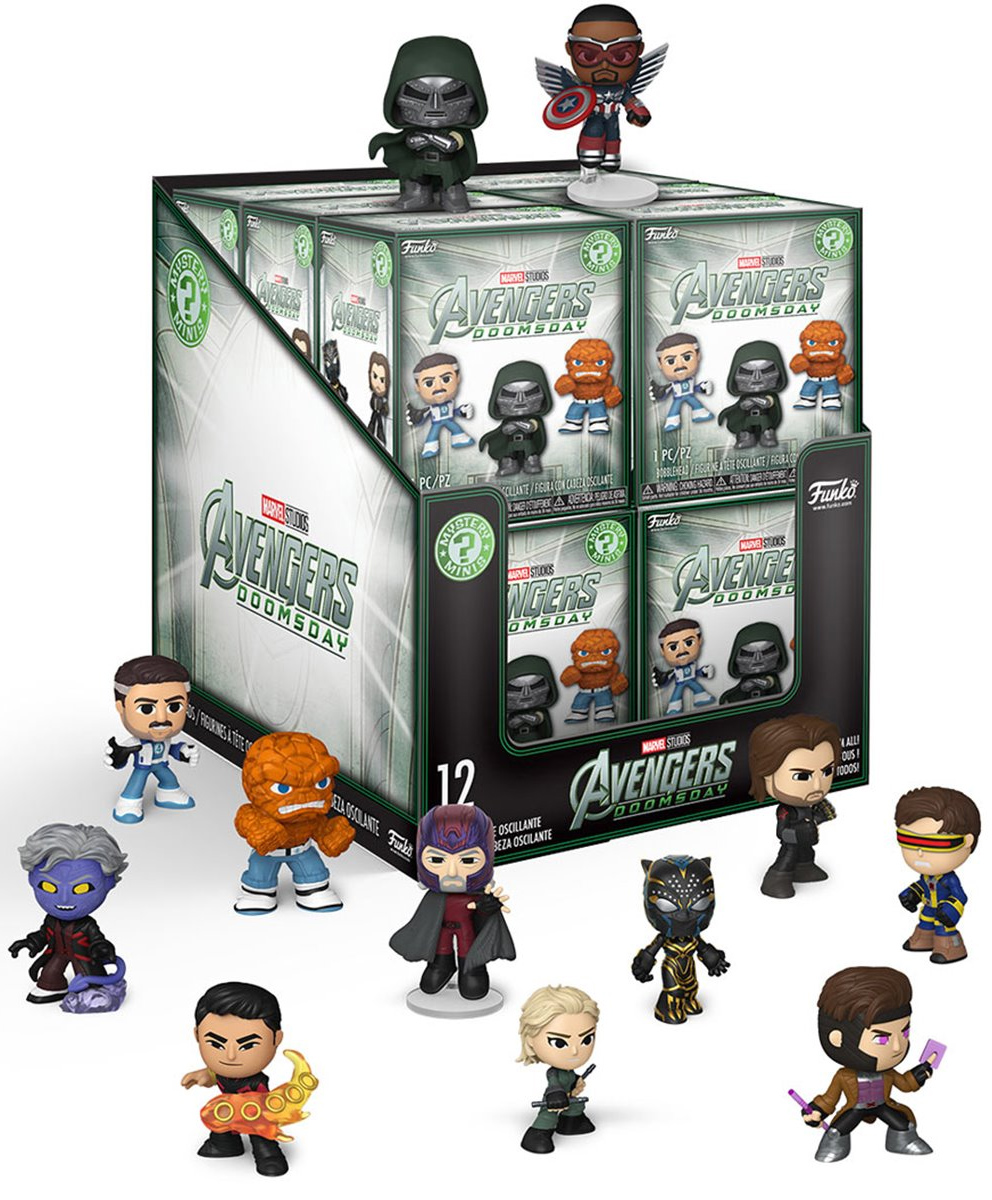 Vingadores: Doutor Destino (Avengers: Doomsday) Funko Mystery Minis (Blind-Box)