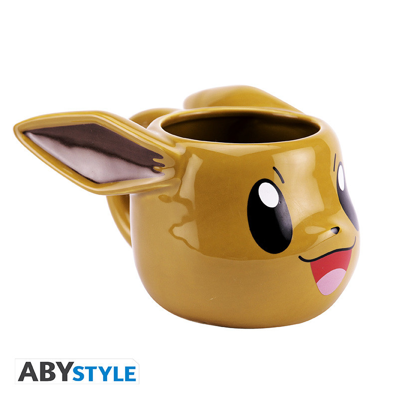 Canecas Pokémon 3D: Pikachu e Eevee