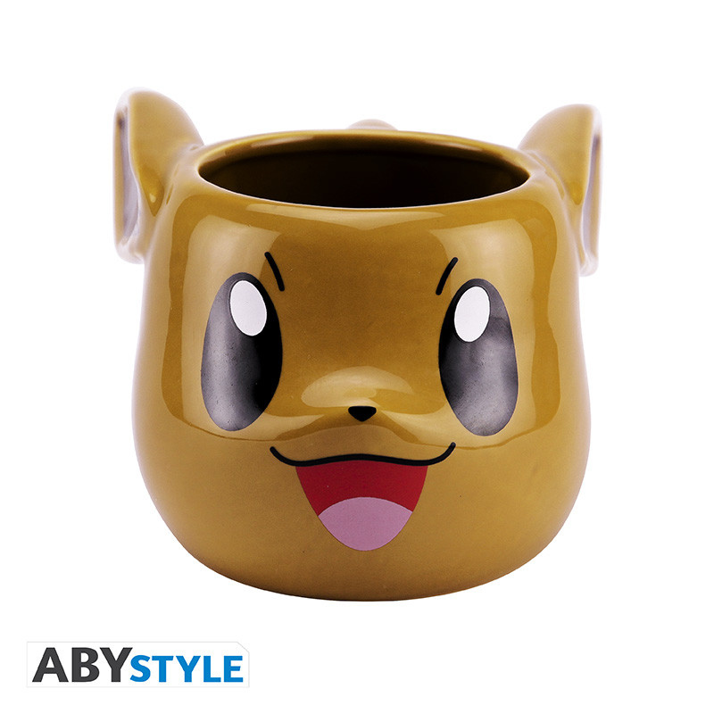 Canecas Pokémon 3D: Pikachu e Eevee