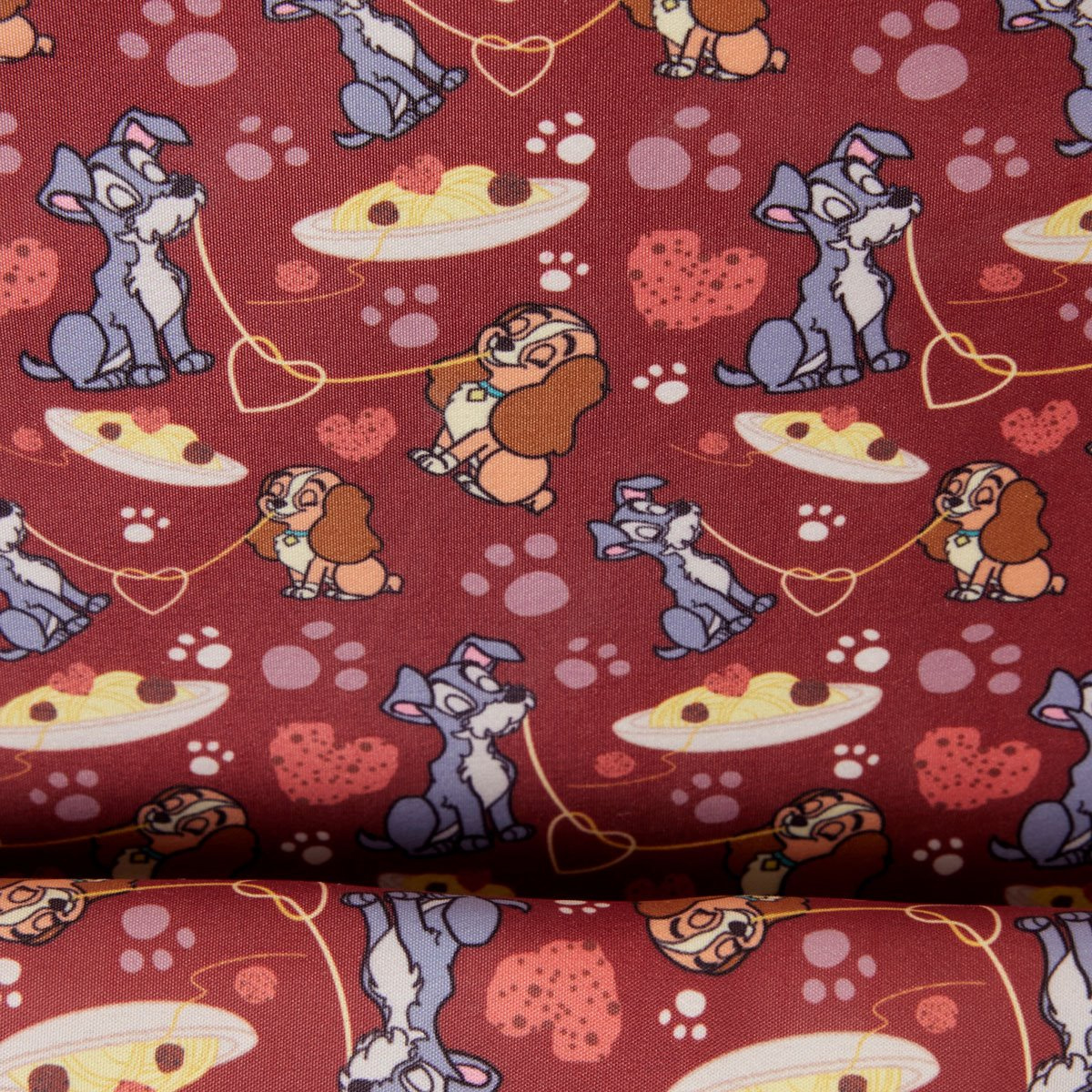 Mini-Mochila de Pelúcia do Cão Vagabundo (Lady and the Tramp)