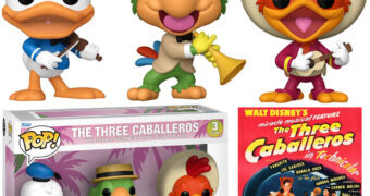 Bonecos Pop! Zé Carioca, Panchito e Pato Donald em Você Já Foi à Bahia? (The Three Caballeros)
