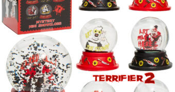 Mini Globos de Neve Palhaço Art do Filme Terrifier 2 (Blind Box)