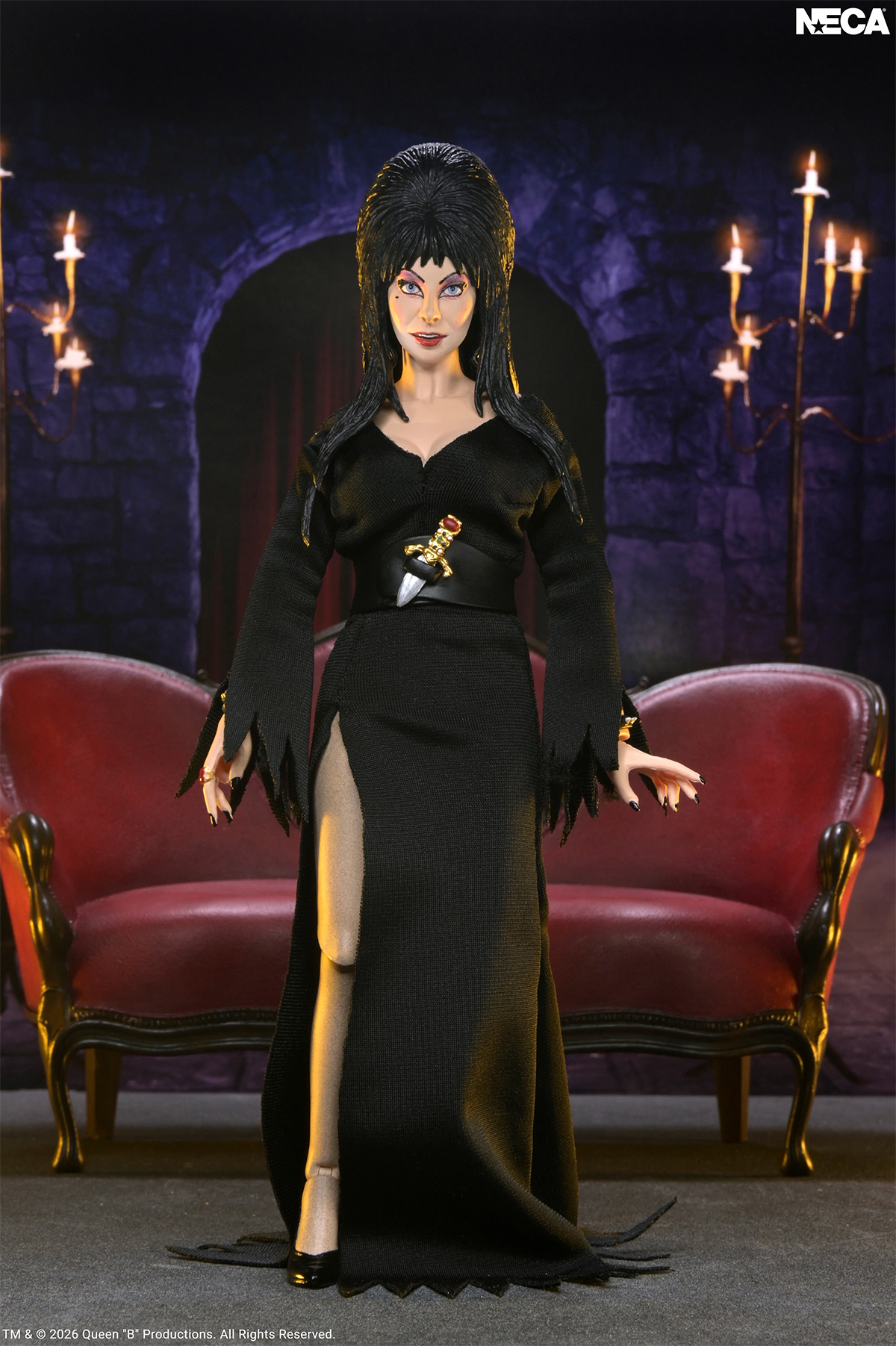 Action Figure Ultimate Elvira, a Rainha das Trevas