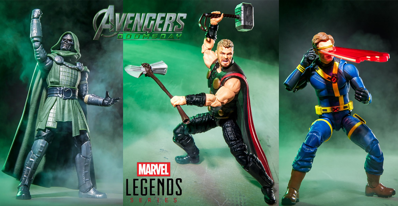 Action Figures Marvel Legends Vingadores: Doutor Destino Série 1 (Avengers: Doomsday)