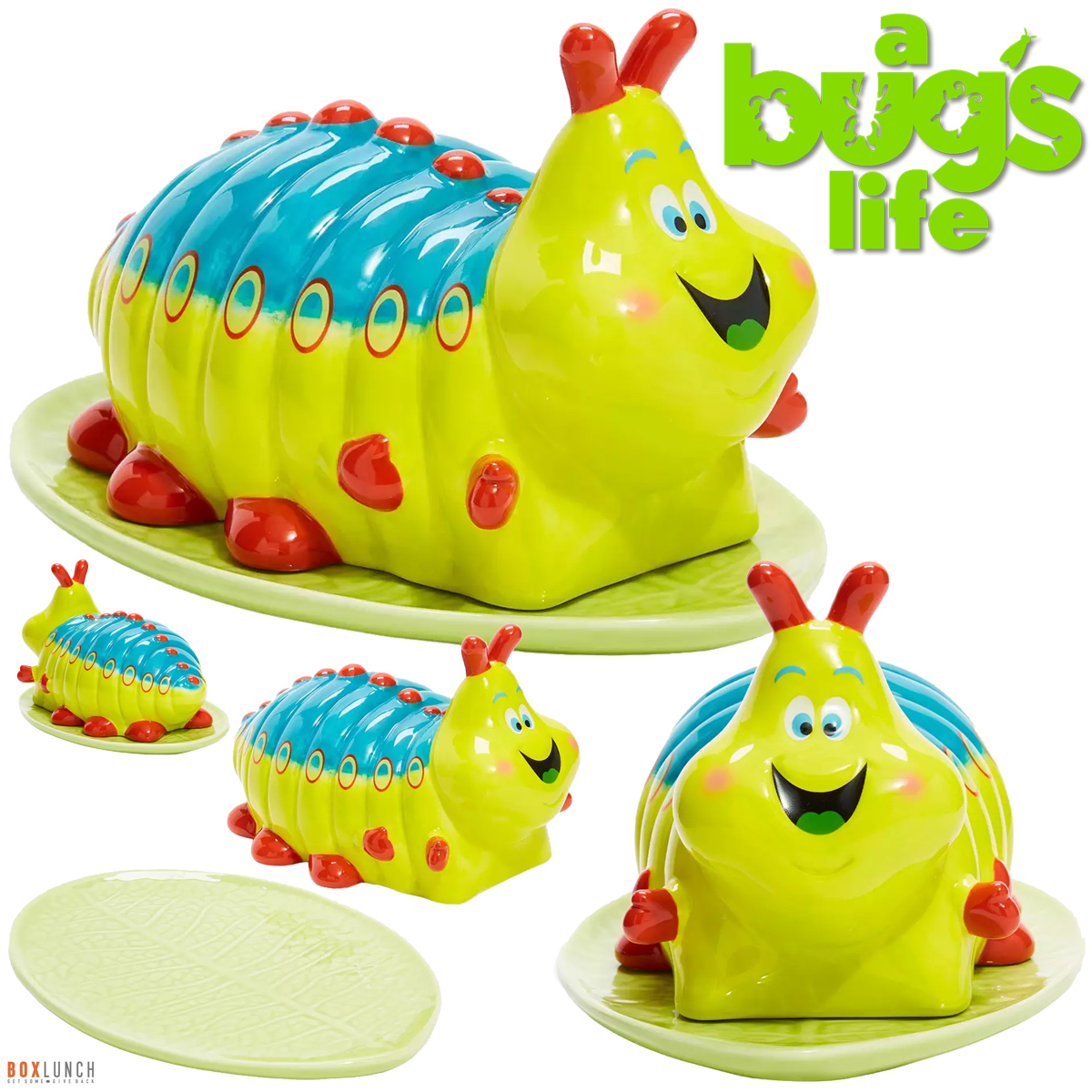 Manteigueira da Lagarta Heimlich do Filme Vida de Inseto (A Bug’s Life)
