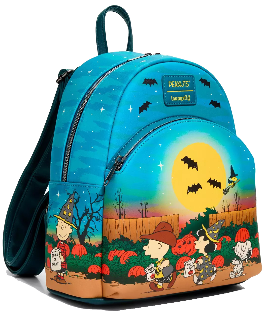 Mini-Mochila Peanuts: Gostosuras ou Travessuras no Halloween