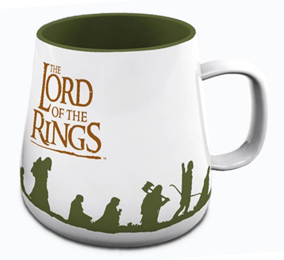 Conjunto de Café da Manhã O Senhor dos Anéis com a Sociedade do Anel