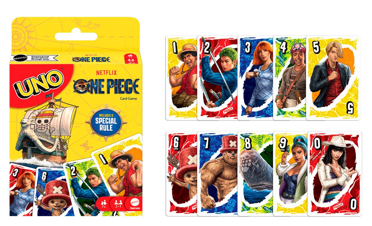 Jogo de Cartas UNO One Piece Live-Action