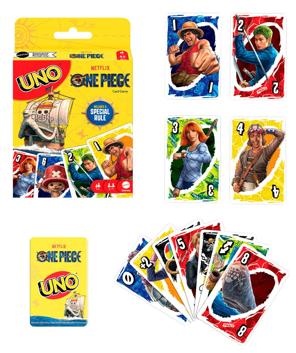 Jogo de Cartas UNO One Piece Live-Action