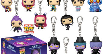 Chaveiros Guerreiras do K-Pop Mystery Pocket Pop! (Funko)