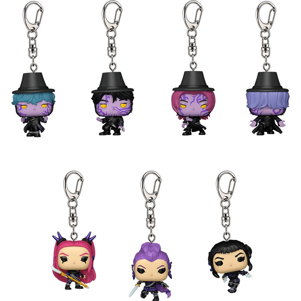 Chaveiros Guerreiras do K-Pop Mystery Pocket Pop! (Funko)