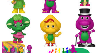 Dinossauro Roxo Barney e Seus Amigos Funko Minis