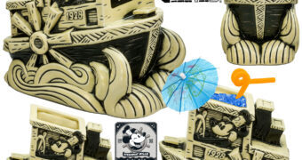 Caneca Geeki Tikis Mickey Steamboat Willie (1928)